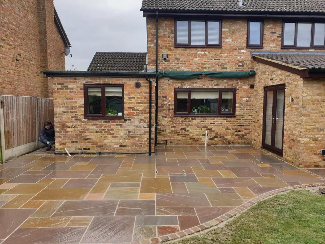 Finished block-paved driveway laid by DrivePave NW in Greater Manchester